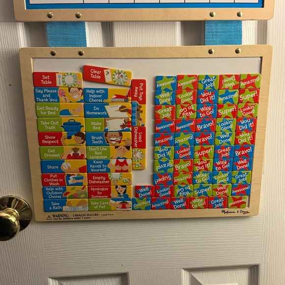 Melissa and Doug Magnetic Responsibility Chart - Picture 3 of 3